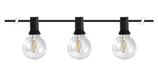 Brightium 10 led-lichtketting op zonne-energie, 1,5 W, ideaal voor buitendecoraties en feesten, functioneel en energiezuinig.