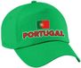 Bellatio Decorations Pet - Groen - Portugal - Landen Thema