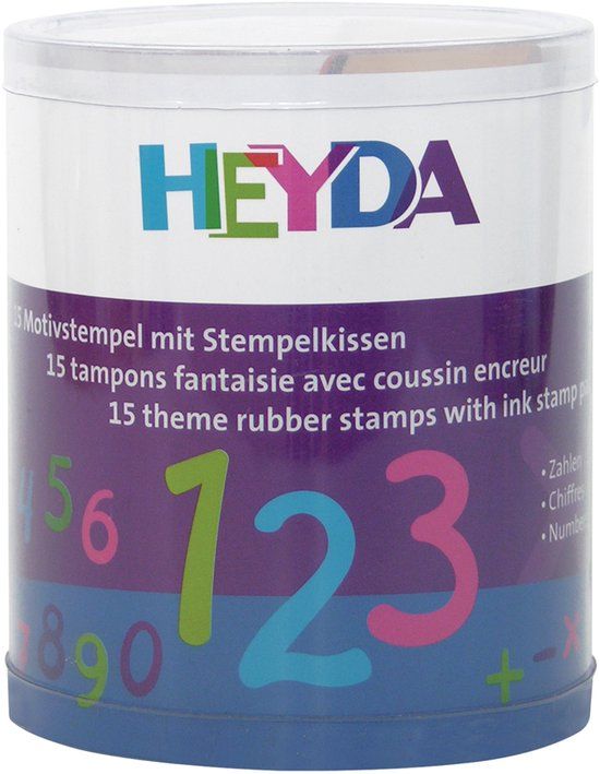 HEYDA 204888478 stempeldoos (cijfers)