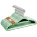 Sasha Morel Set van 50 fluwelen kleerhangers - antislip fluwelen hangers voor kleding, ruimtebesparende hangers voor volwassenen met strikorganizer en draaibare haken - kledinghangers