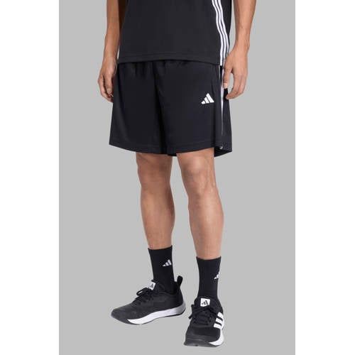 adidas Performance Senior sportshort zwart/wit