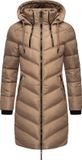 Marikoo Dames Winterjas Armasa Taupe Grijs