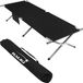 Hauki XL serie lit pliant noir 210x83x46 cm