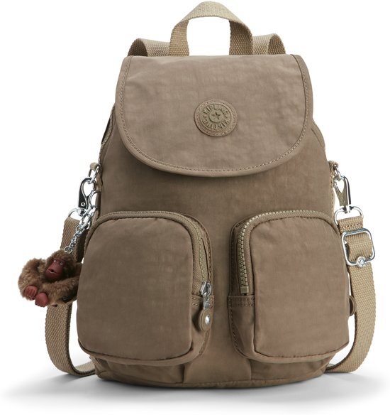 Kipling Firefly Up Rugzak / Schoudertas - True Beige