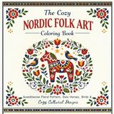 The Nordic Folk Art Coloring Book: Scandinavian Floral Pattern, Dala Horses, Birds & Cozy Cultural Designs