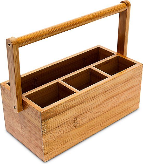 Merkloos Relaxdays bureau organizer