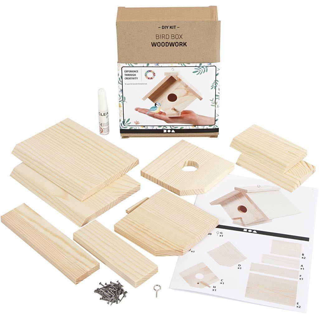 Creativ Company 57967 Vogelhuis - Hout - Ophanging