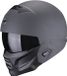 Scorpion Exo-Combat II Graphite Donkergrijs Jet Helm - Maat XS