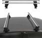 Menabo porte-bagages de toit de base pour Ford Escape C520, années modèles 2013-2019, certification ABE, aluminium, gris, 2 pièces