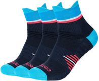 Camano Sportsokken, 3-pack, dark saphire, Maat 35-38
