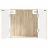 vidaXL Dartbord Kabinet DELFT Sonoma Eiken