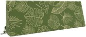 vidaXL Rugkussen SOEST 100% Polyester Bladontwerp 120 x 20 x 40 cm