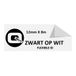Sneltoner Brother TZe-FX231 Flexi ID tape zwart op wit 12mm x 8m (huismerk)