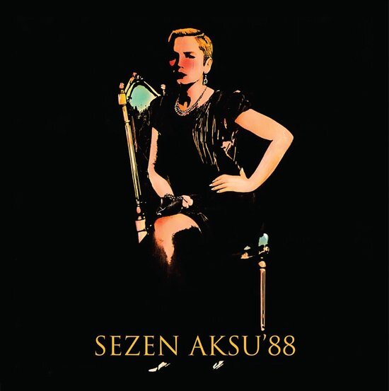GEREKSİZ ŞEYLER Sezen Aksu - 88 (2 Plak) LP 33 Devir - Turquoise Plak Turks record Vinyl