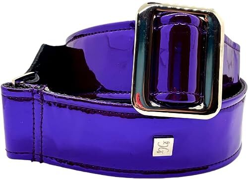 GET'M GET'M Gitaarband/basband - Mirror Reflective Collection - Purple