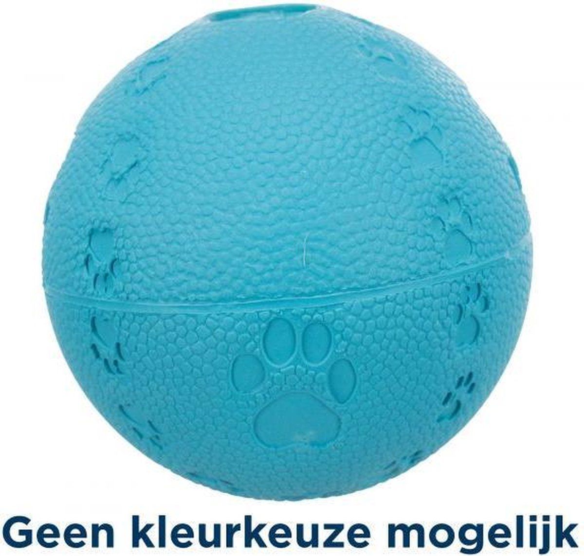 TRIXIE natuurrubber bal assorti 6x6x6 cm 3 st