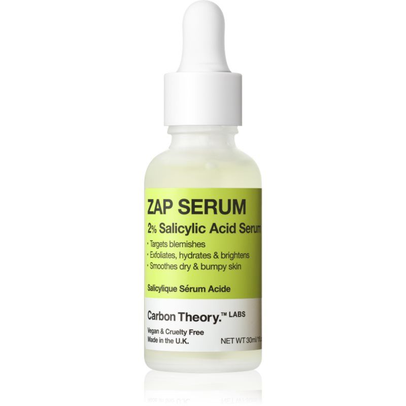 Carbon Theory 2% Salicylic Acid Zap Face Serum 30ml