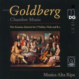 Outhere Musica Alta Ripa - Goldberg: Chamber Music - Trio Sonatas, Quartet For 2 Violins, Viola And B.C. (CD)