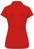 Gilbert Netball Eclipse Hook and Loop Shirt Girls - 9 - 10 Yrs - Rood