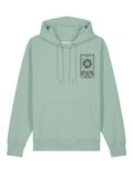 Watapparel Sweatshirt 'Tarot The Sun' mintgroen / zwart