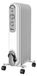 Radiateur à bain d'huile, 7 éléments, 1500 W, 3 positions, blanc/gris