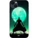 Maniacase Hoesje voor iPhone 14 Plus roronoa zoro driedubbel zwaard volle maan