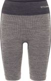 Hummel Hmlclea Seamless Cycling Shorts Dames XS Chateau Gray/Black Melange
