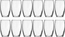 Cosy&Trendy 12x Verre à eau 360 ml - Verre à boire de luxe - Verre - Transparent