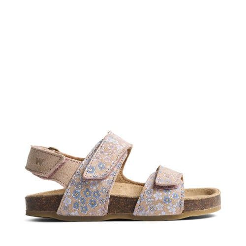 Wheat suède sandalen lichtroze