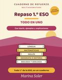Repaso 1.º ESO · Todo en Uno: Cuaderno de refuerzo multiasignatura. Con teoria, ejemplos y soluciones explicadas