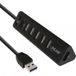 Inline 4043718232369 USB 2.0 Hub - Zwart