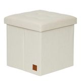 LOVE IT STORE IT Premium kruk met opbergruimte, beige