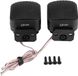 Bol Haut-parleur audio de voiture universel 12V Tweeter Paire - Plastique Noir