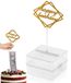 Trekset voor taart met doos en decoratie