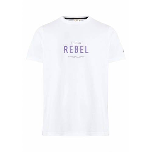 Redefined Rebel RRRonan T-shirt with print - White