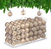 Relaxdays kerstballen set van 96