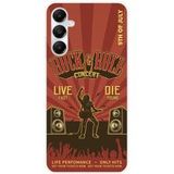 Samsung Galaxy A25 Rock and roll bedrukt siliconen hoesje