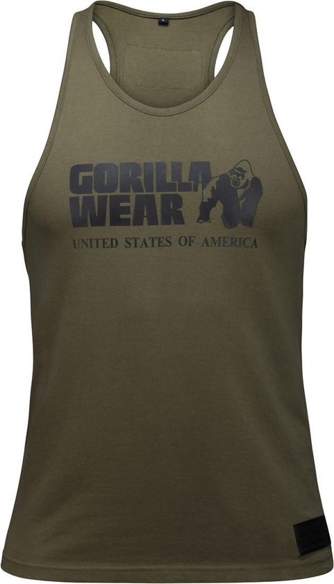 Gorilla Wear Classic Tank Top - Army Green - 3XL