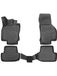 Element Precies passende premium 3D-rubberen vloermatten geschikt voor Volkswagen Golf 8 (VIII), 2019-2024, hatchback, 4-delig.