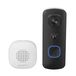 Swann EVO Sonnette Vidéo - Sonnette Vidéo Intelligente - Chime Inclus - Assistant Vocal IA SwannShield™ - Vidéo Ultra HD 2K - Batterie - Vision Nocturne - Pas d'Abonnement