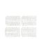 HEMA Lettre pour caisse pliable blanc