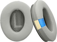 kwmobile 2x oorkussens voor koptelefoon - Geschikt voor Bose Quietcomfort 35 35II 25 15 / QC35 QC35II QC25 QC15 - Earpads voor oortelefoon - Grijs