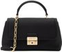 Michael Kors Tribeca Handtas Leer Zwart