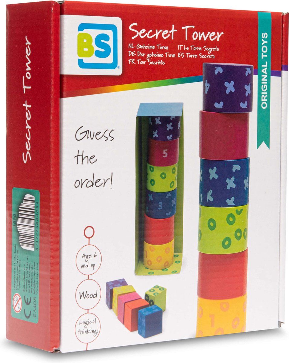 BS® Geheime toren - Bordspel - Hout - 2022