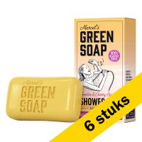 6x Marcel's Green Soap Shower Bar Vanille & Kersenbloesem (150 gram) - Aanbieding