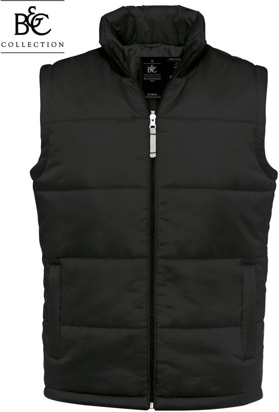 B&C Collection Heren Bodywarmer Maat XL Kleur Zwart