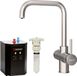 HOWAT 3 in 1 Kokend Water Kraan incl. Boiler RVS - Design - RVS/Messing