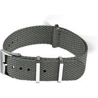 Armband SZSMART Hoogwaardig nylon horlogebandje voor Omega X Swatch Grey 20mm