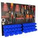 Botle Werkbank Gereedschapspaneel 120x90cm met 32 Bakjes & Haken