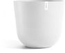 Ecopots Oslo 65 - Pure White - Ø65 x H56,6 cm - Pot de fleurs rond blanc
